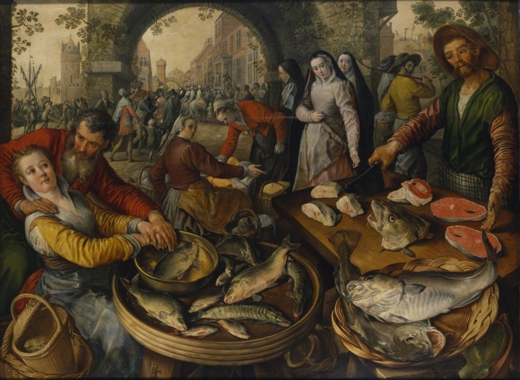 Fish Market by Joachim Beuckelaer